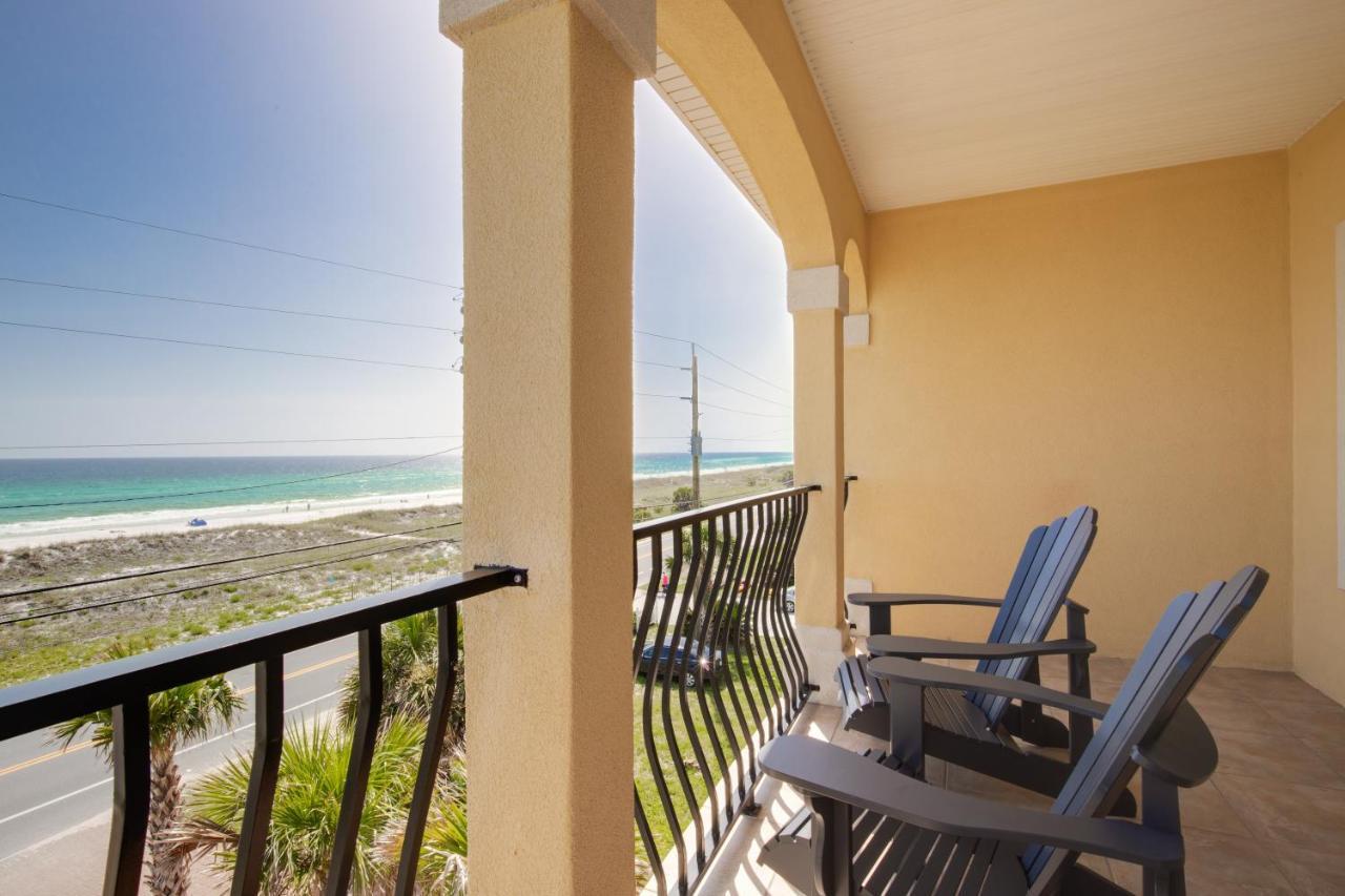 2 Gulf View Balconies! 3 Story Townhome With 4 Bedrooms, 4 Bathrooms! Sleeps12 Panama City Beach Buitenkant foto